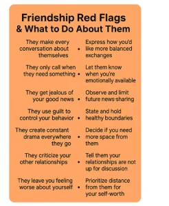 friendship red flags