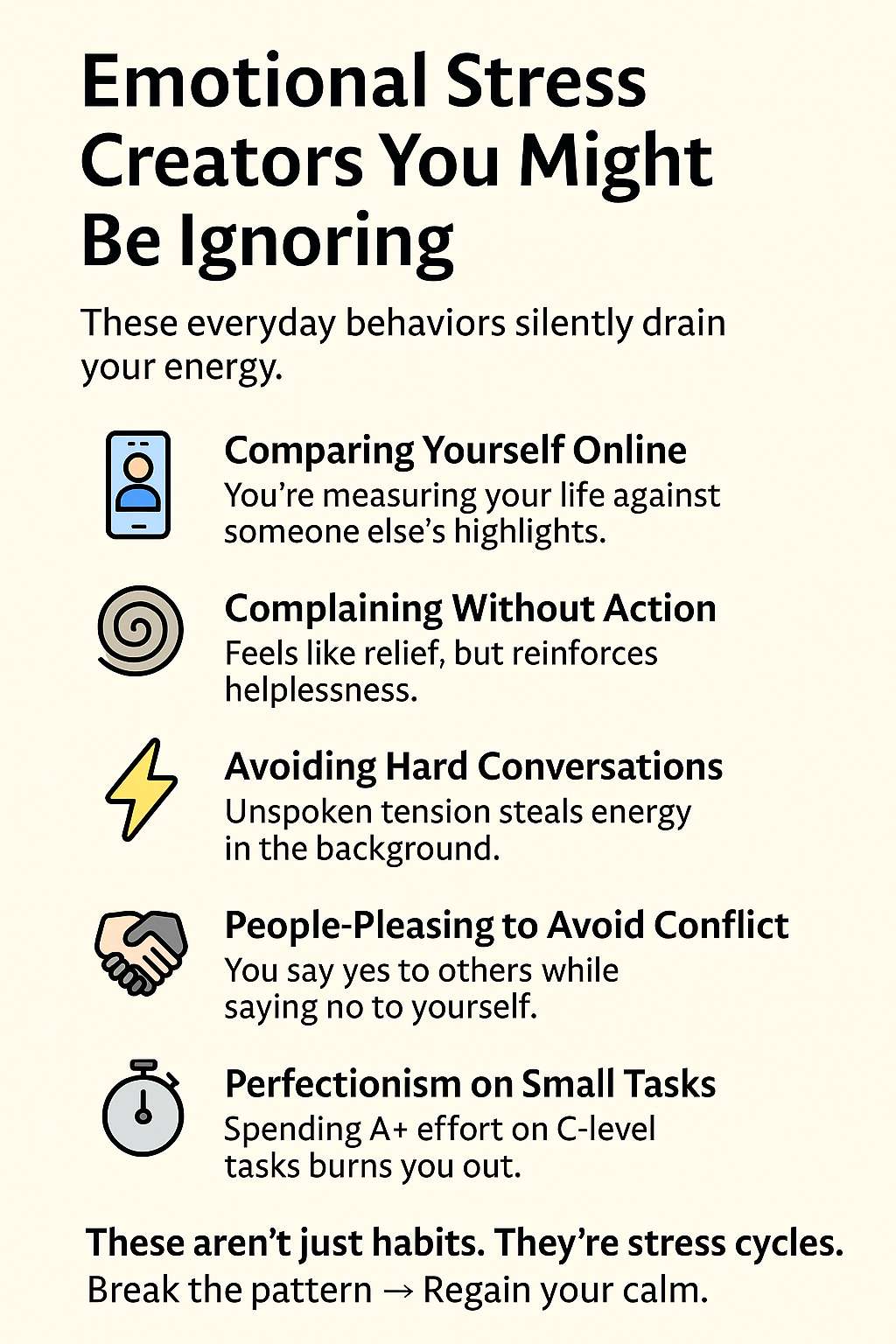 Unhealthy Habits