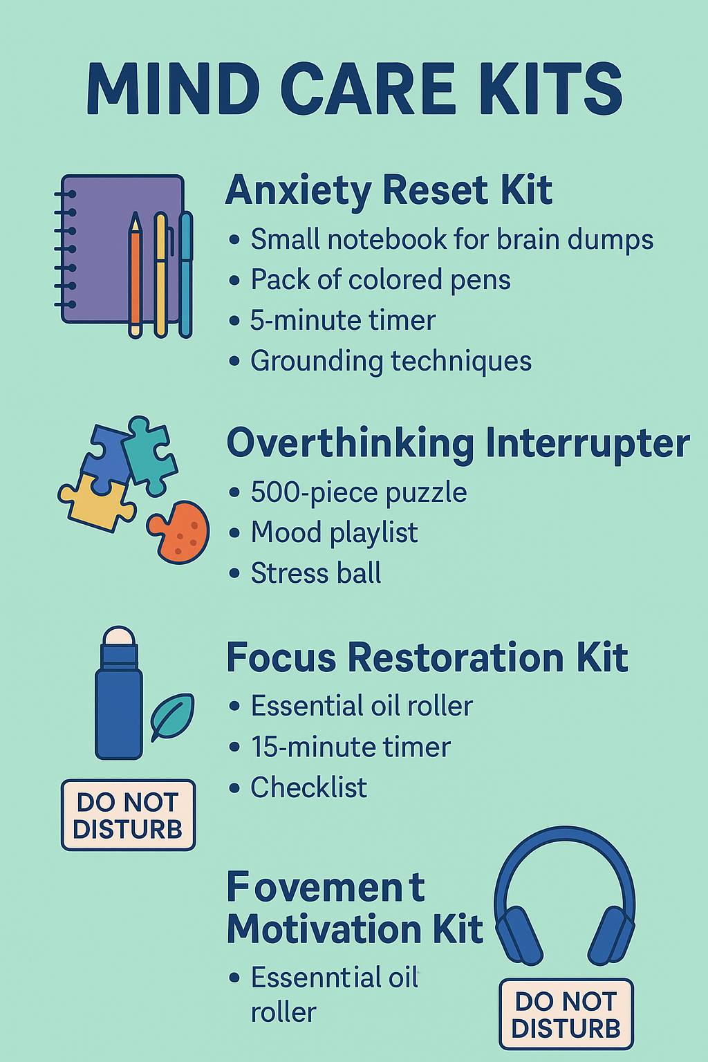 self-care kits