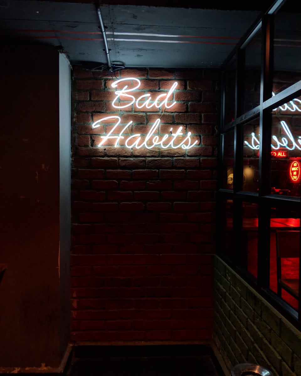bad habits